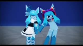 Owen and Jane The Glaceons dancing