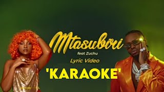 Diamond Platnumz ft Zuchu - Mtasubiri Karaoke Version (Lyrics  Instrumental | Beat)