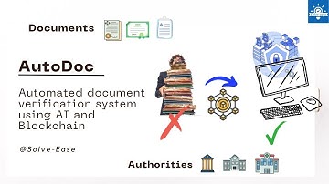 Auto-Doc Video | Solve-Ease | Automated document verification system using AI and Blockchain