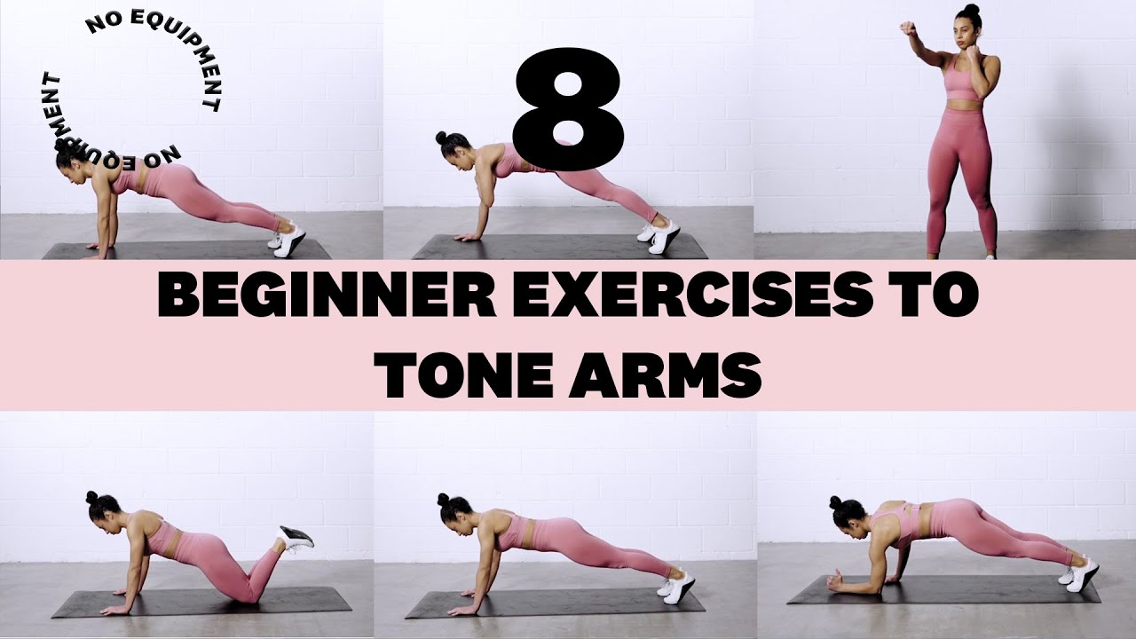 8 Beginner Exercises for Women to Tone Arms Using No Equipment 