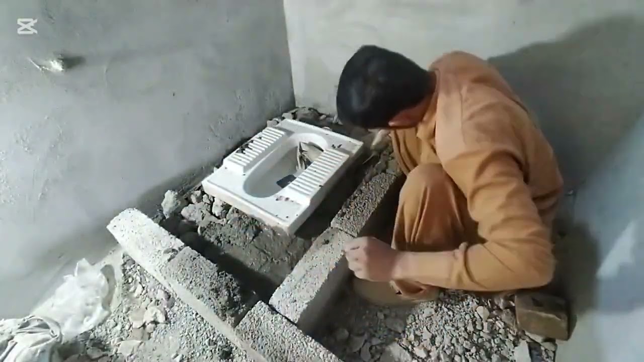 How to install an Indian seat#Technical Shoaib # aampakistanishehri 