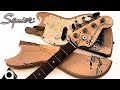 ASMR｜真っ二つに割れたベースを蘇らせるASMR | Restoring a Bass Broken in Half