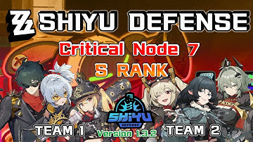 Shiyu Defense - Critical Node 7 - Soldier11&Lighter + Jane - S Rank - Version 1.3 Phase 2