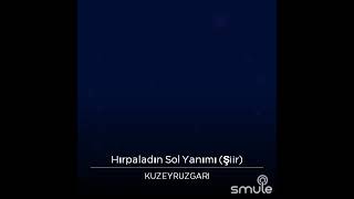 Şiir Hırpaladın Sol Yanımı ses HARUN AYSEL!! Resimi