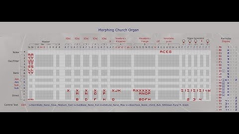 Haken Continuum/EaganMatrix - Morphing Church Organ Demo