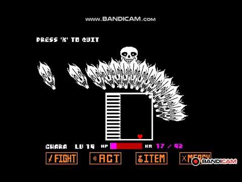 sans Fight COMPLETE 100% or 35 HP?