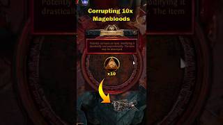 🔥I Double Corrupted 10 Magebloods💀 | Poe 1