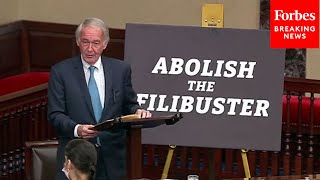 'We Must Abolish The Filibuster': Markey Makes Impassioned Speech For Voting Rights