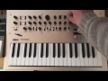 Korg minilogue  comportement du realease en mode poly