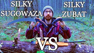 Silky Sugowaza VS Silky Zubat Review, Comparison for Bushcraft