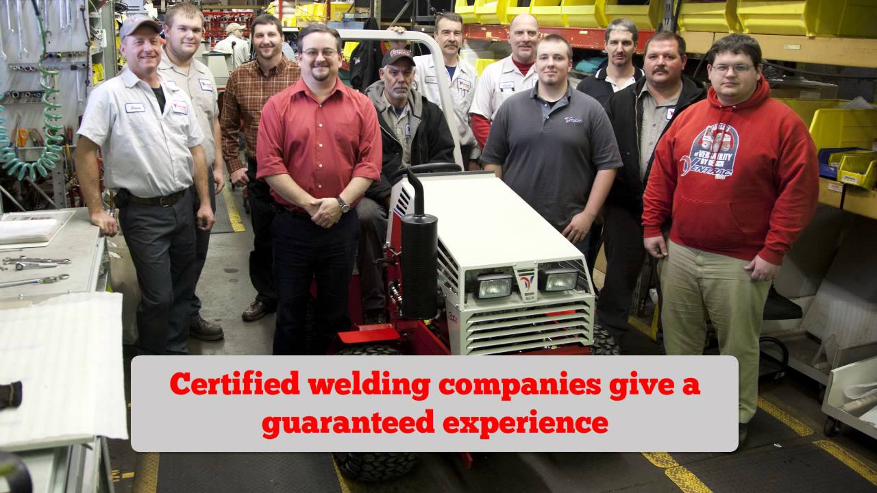 Why Should You Hire a Certified Welding Company YouTube