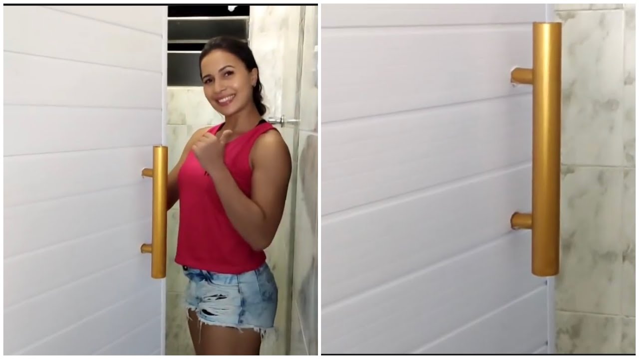 PORTA DE PVC FÁCIL E BARATO. PASSO A PASSO.