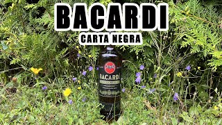 Чёрный ром. Bacardi carta negra. Обзор. Дегустация.