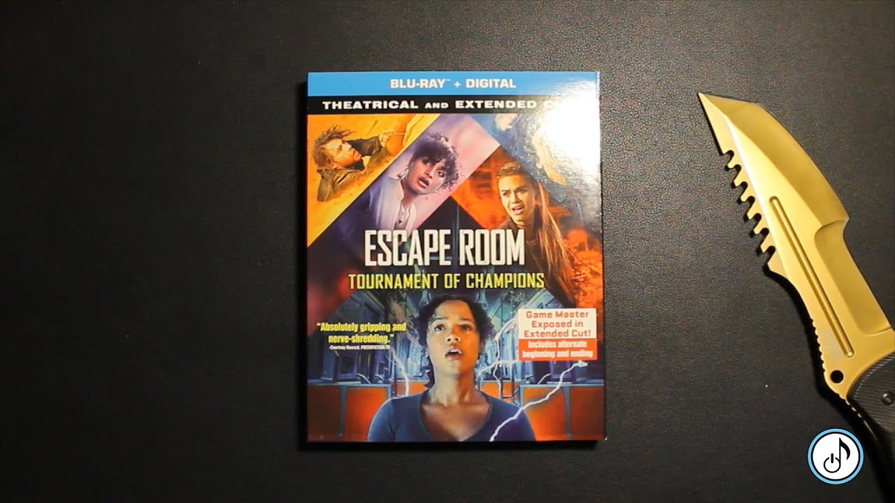 Escape Room: Tournament Of Champions (2021) Blu Ray Unboxing