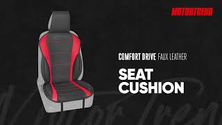 Motor Trend ComfortDrive Red Faux Leather Front Seat Covers by CarXS 441 views 2 years ago 43 seconds