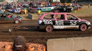 2023 St.Charles trailer race heat race mini vans gopro view