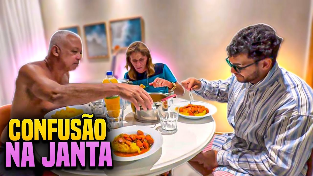 MUITA CONFUSÃO NESSA JANTA | REI DO DANONE
