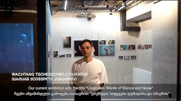 Wachtang Tscheischwili • Curatorial concept of the exhibition - Unspoken: Words of Silence and Noise