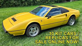 10 KIT CARS AND REPLICAS for Sale Online Now Across North America - Links to the Ads included Below