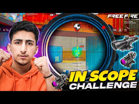 Scope Only Challenge🤣😡In Lone Wolf Funny Challenge 