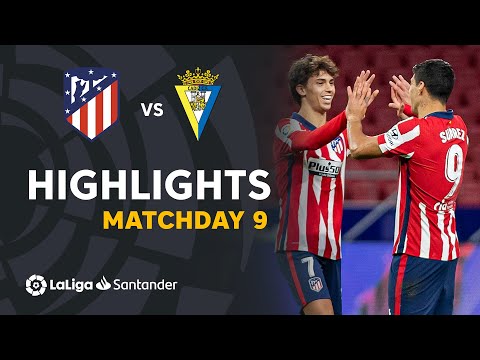 Highlights Atletico Madrid vs Cádiz CF (4-0)