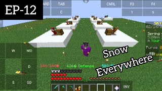 Snow minions TAKEOVER in Fakepixel! | Minecraft | pojav launcher