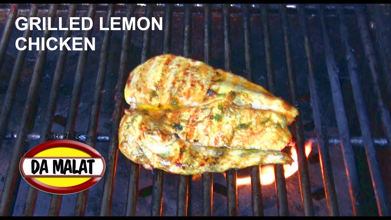 Grilled Lemon Chicken | BBQ Grilled Lemon Chicken
