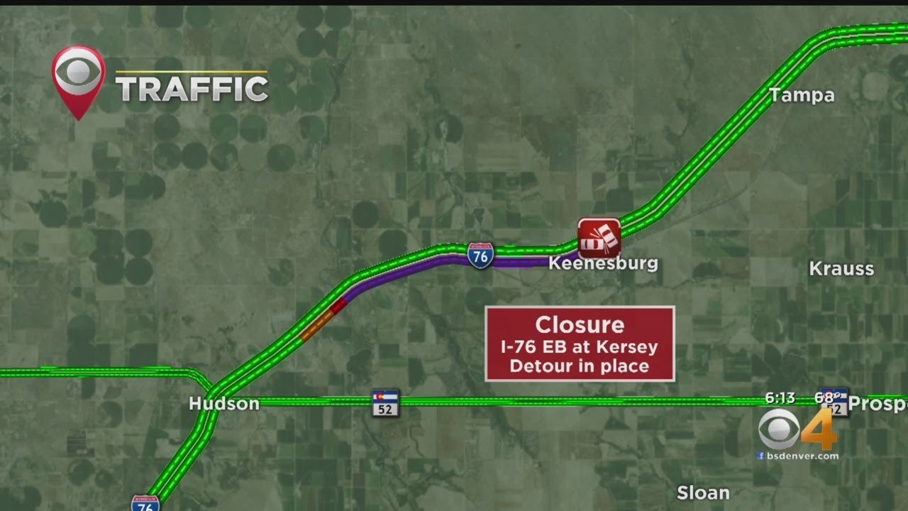 interstate 76 steam Deadly Crash Closes I-76 Near Kersey