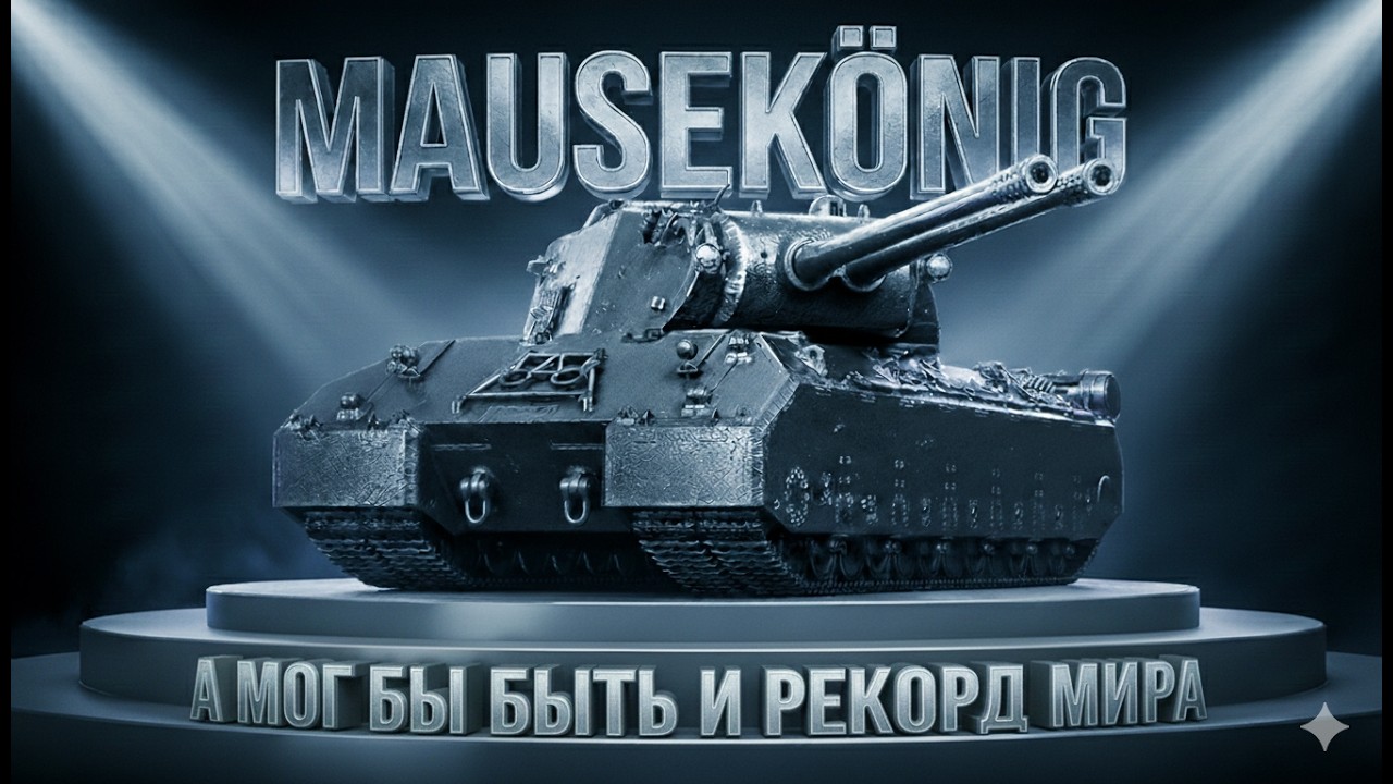 MAUSEKÖNIG — А Мог Бы Быть Мировой Рекорд! Зачем Он это Сделал :(