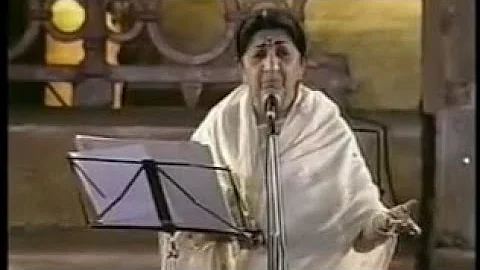 Jiya Jale | Dil Se | Lata Mangeshkar Live Concert For Victims Of Gujarat's Earthquake 2001