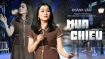 Mưa Chiều Ca Sĩ KHÁNH VÂN