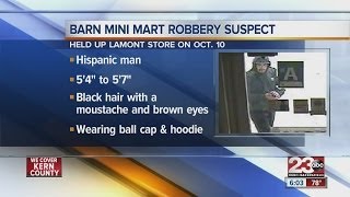 KCSO looking for Mini Mart robbery suspect