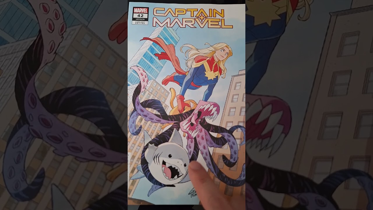 Captain Marvel Cover by Japanese artists GuriHiru 