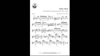 Six Petites Pièces Progressives, Op.47, No.6 -  Fernando Sor (1778 - 1839)