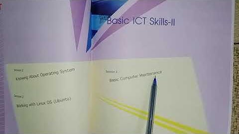 Class X Unit 3-Basic ICT Skills-II Session 3 Basic Computer Maintenance Pg A 71-73