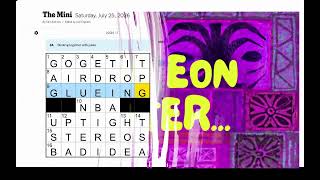 Mini Crossword A SINGLE Phrase Threw The Whole Puzzle Off