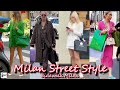 Spring street style in milan  midapril fashion inspiration italian style  sidewalk milan