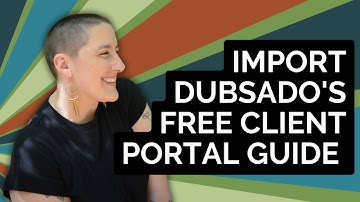 How to Import the Client Portal Guide from Dubsado Templates into Your Forms | Step-by-Step Tutorial