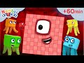 CHANSONS À NOMBRE pour enfants 🧑‍🎄 | Apprendre à compter - 12345 | ​Numberblocks en français