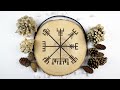 🎄 Tutorial pirograbado para regalar o vender - Vegvisir 🎄