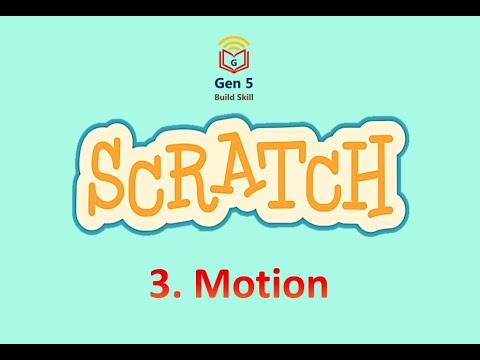 Scratch Tutorial - chapter 3 Motion - YouTube