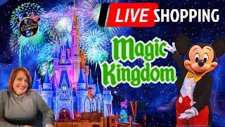 LIVE: DISNEY MAGIC KINGDOM for Shopping and Fireworks