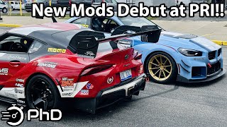 New Mods for M2 & Supra!! 2023 PRI Show Prep! PhD Extra Stage