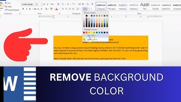 3 Methods to Remove Background Color From Pasted Text in Word [IN 1 MINUTE]