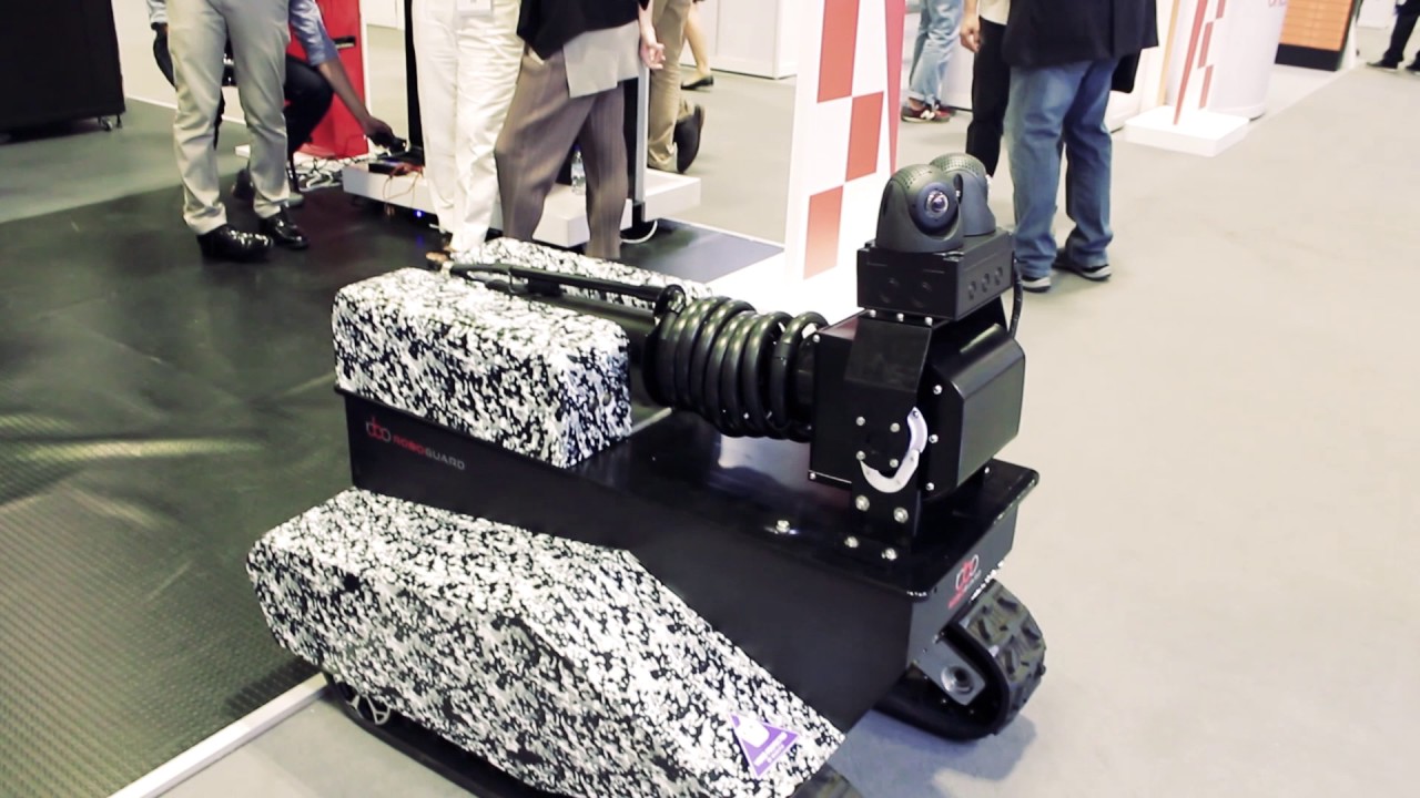 Oneberry Security Robots at INTERPOL World 2017 - YouTube