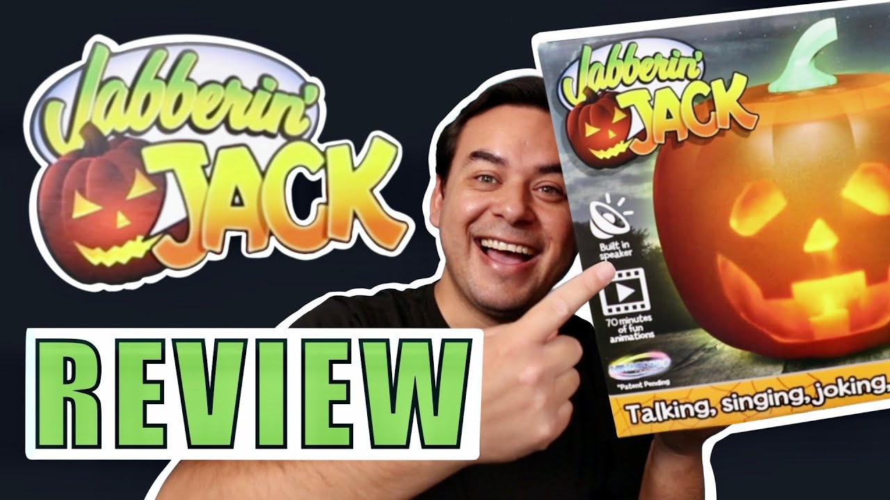 Jabberin' Jack Animated Talking Pumpkin 