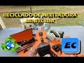 Que se puede hacer con una afeitadora electrica vieja. Reciclado. Minitorno