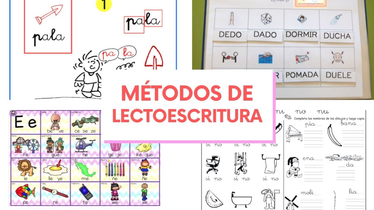 MÉTODOS DE LECTOESCRITURA - YouTube