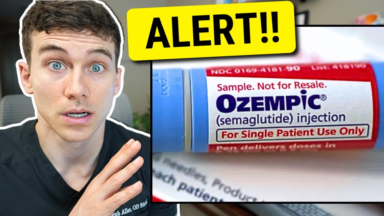 Ozempic side effects LEAD TO BLINDNESS?!