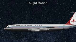 Korean Air Flight 902 - Landing Animation | Second To Crashes